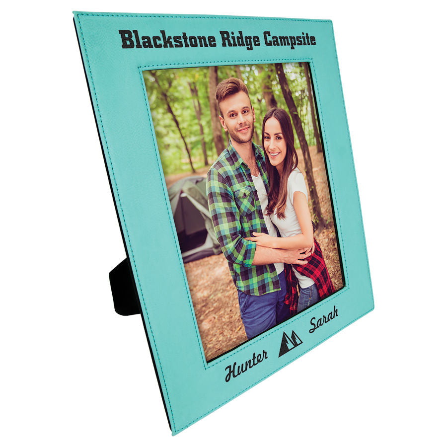 8" x 10" Teal Leatherette Photo Frame – item LLF11810 image 2