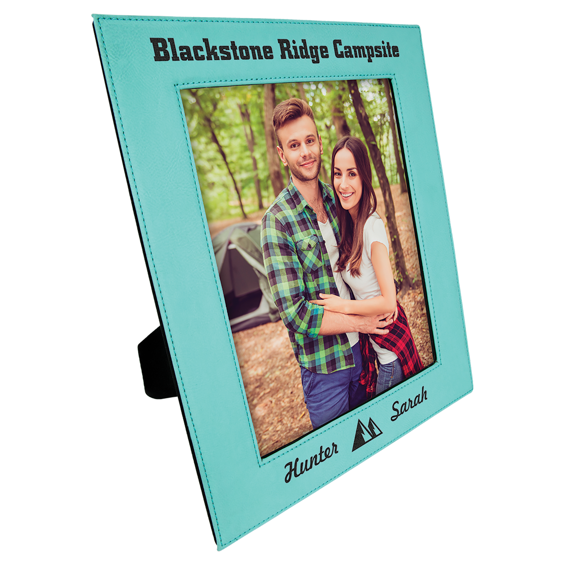 8" x 10" Teal Leatherette Photo Frame – item LLF11810 image 3