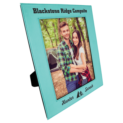 8" x 10" Teal Leatherette Photo Frame – item LLF11810 image 3