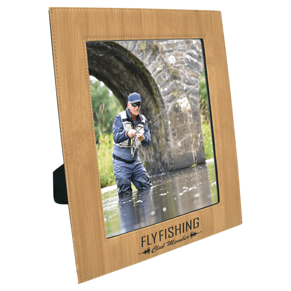 8" x 10" Bamboo Leatherette Photo Frame – item LLF13810 image 6