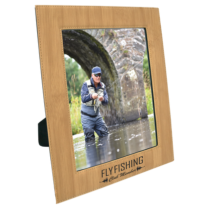 8" x 10" Bamboo Leatherette Photo Frame – item LLF13810 image 2
