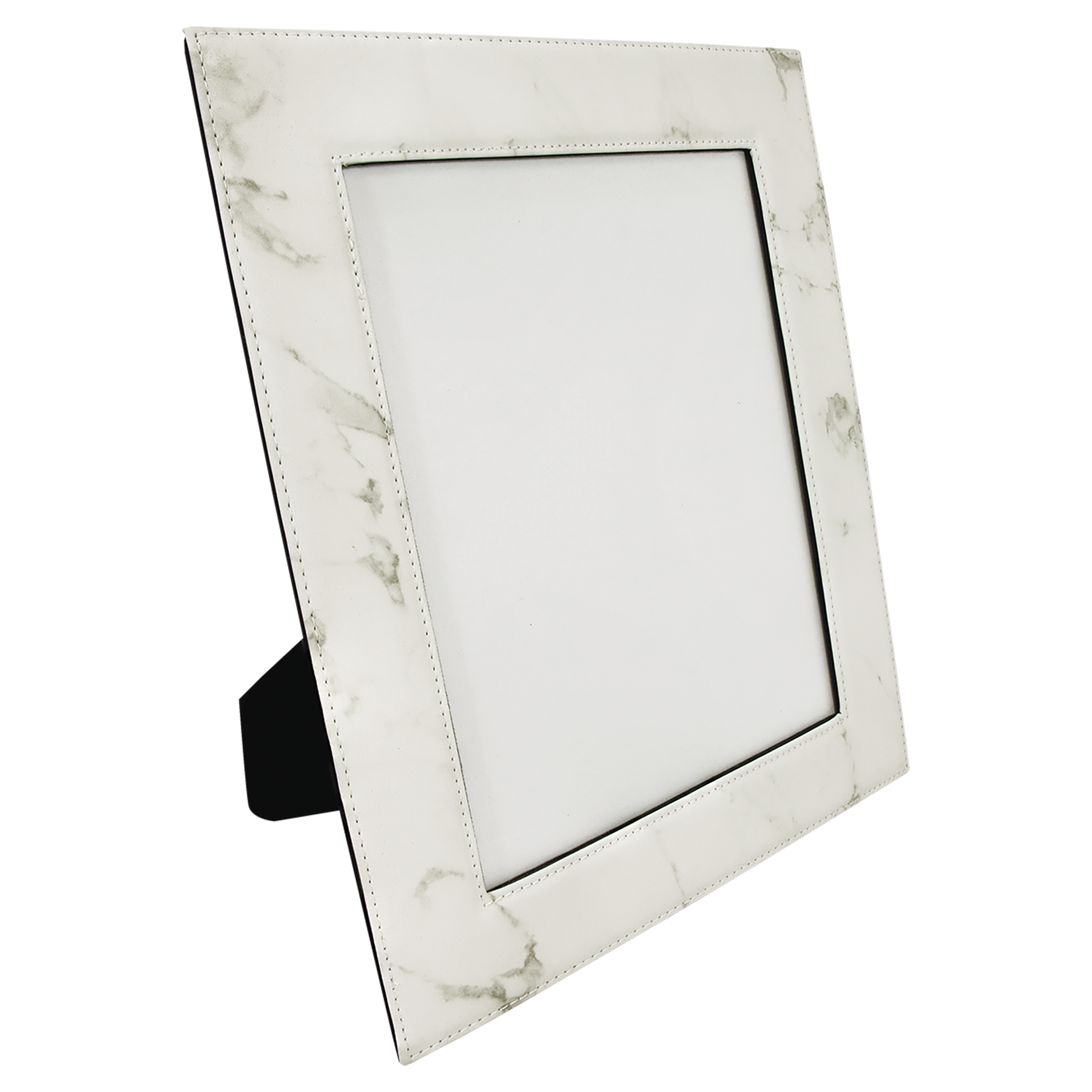 8" x 10" White Marble Leatherette Photo Frame – item LLF14810 image 5