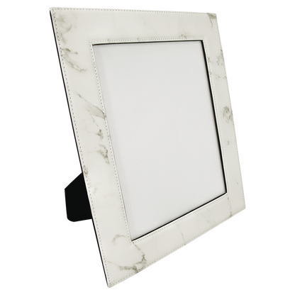 8" x 10" White Marble Leatherette Photo Frame – item LLF14810 image 5