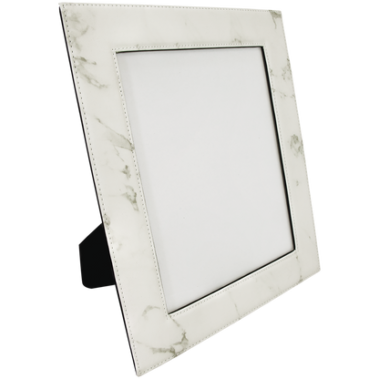 8" x 10" White Marble Leatherette Photo Frame – item LLF14810 image 4