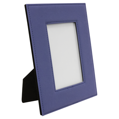 4" x 6" Purple Leatherette Photo Frame – item LLF1746 image 4