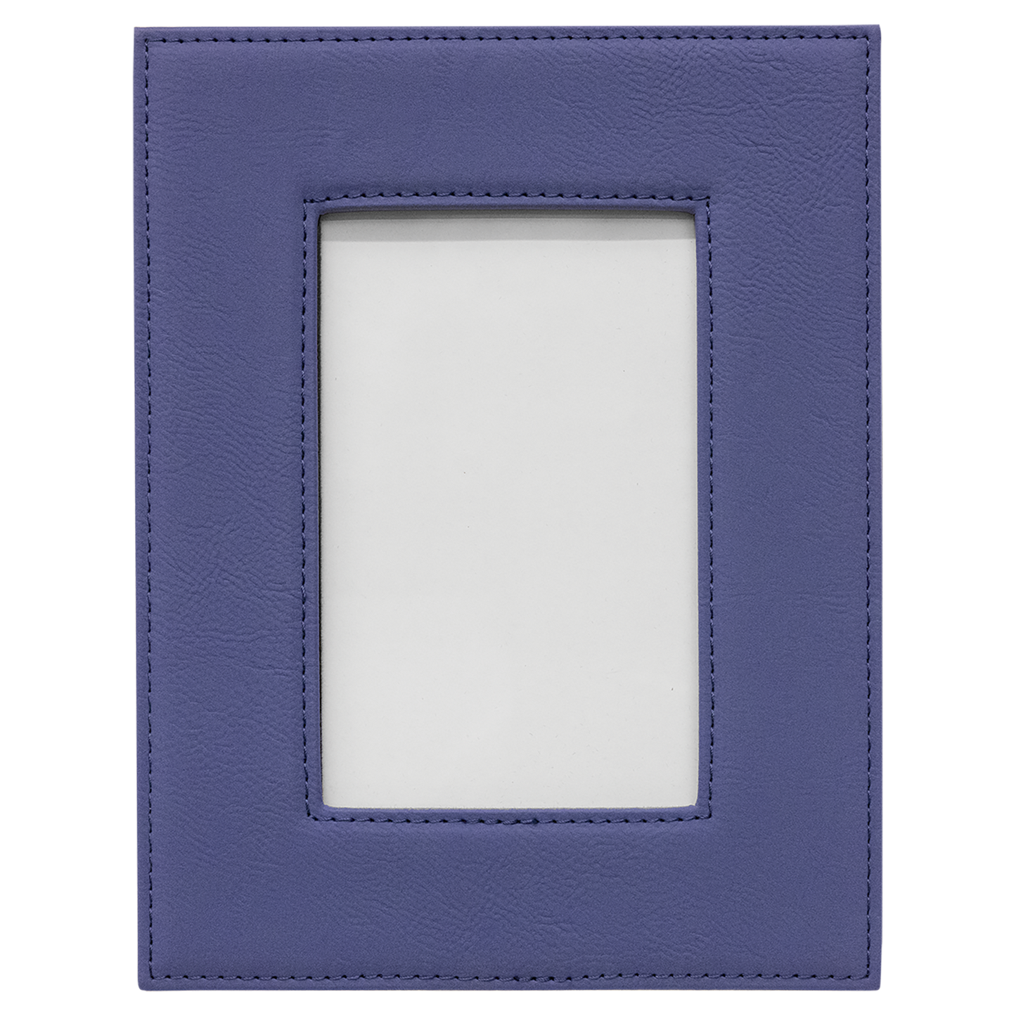 4" x 6" Purple Leatherette Photo Frame – item LLF1746 image 3