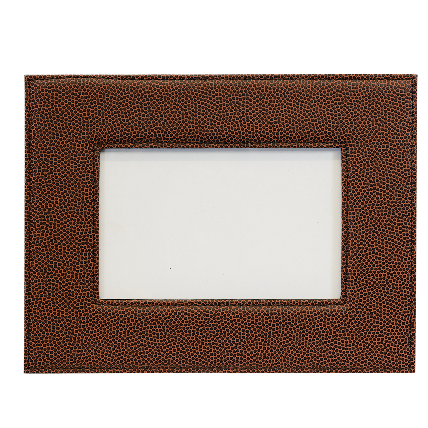 4" x 6" Football Leatherette Photo Frame – item LLF1846 image 2