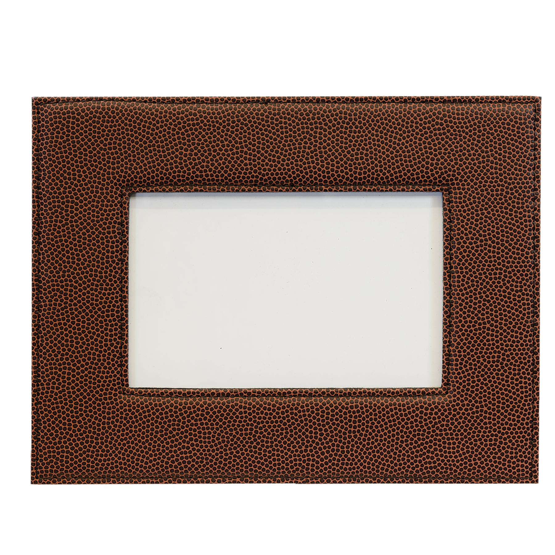 4" x 6" Football Leatherette Photo Frame – item LLF1846 image 2