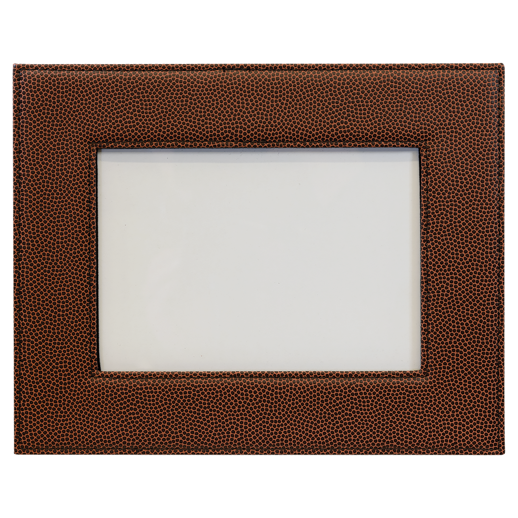 5" x 7" Football Leatherette Photo Frame – item LLF1857 image 2