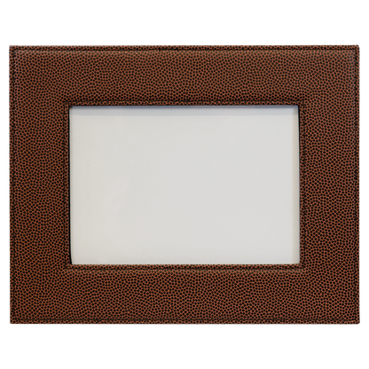 5" x 7" Football Leatherette Photo Frame – item LLF1857 image 2