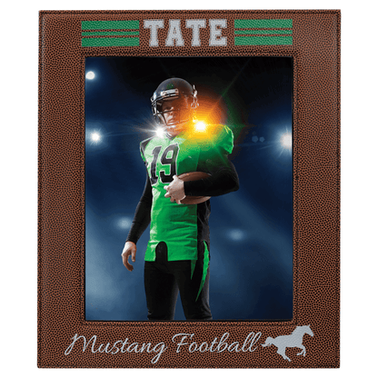 8" x 10" Football Leatherette Photo Frame – item LLF18810 image 3