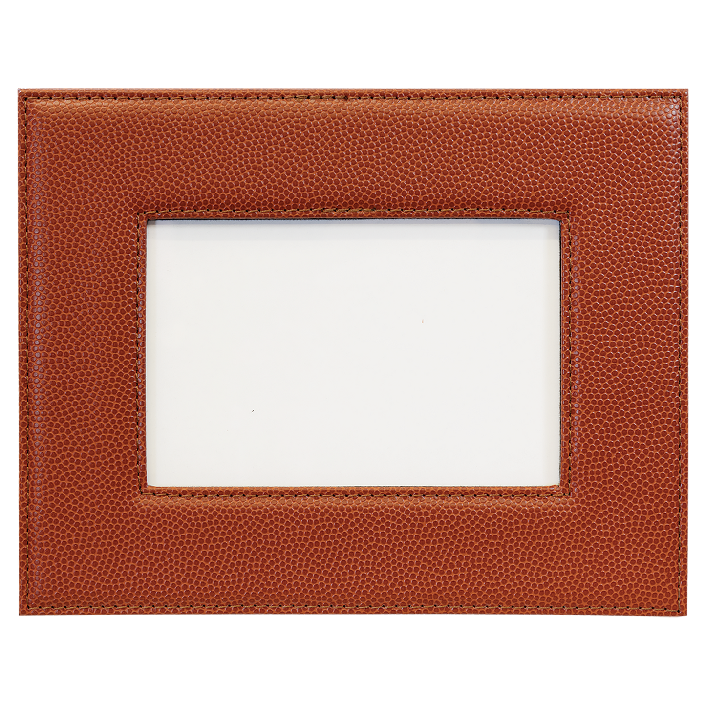4" x 6" Basketball Leatherette Photo Frame – item LLF1946 image 2