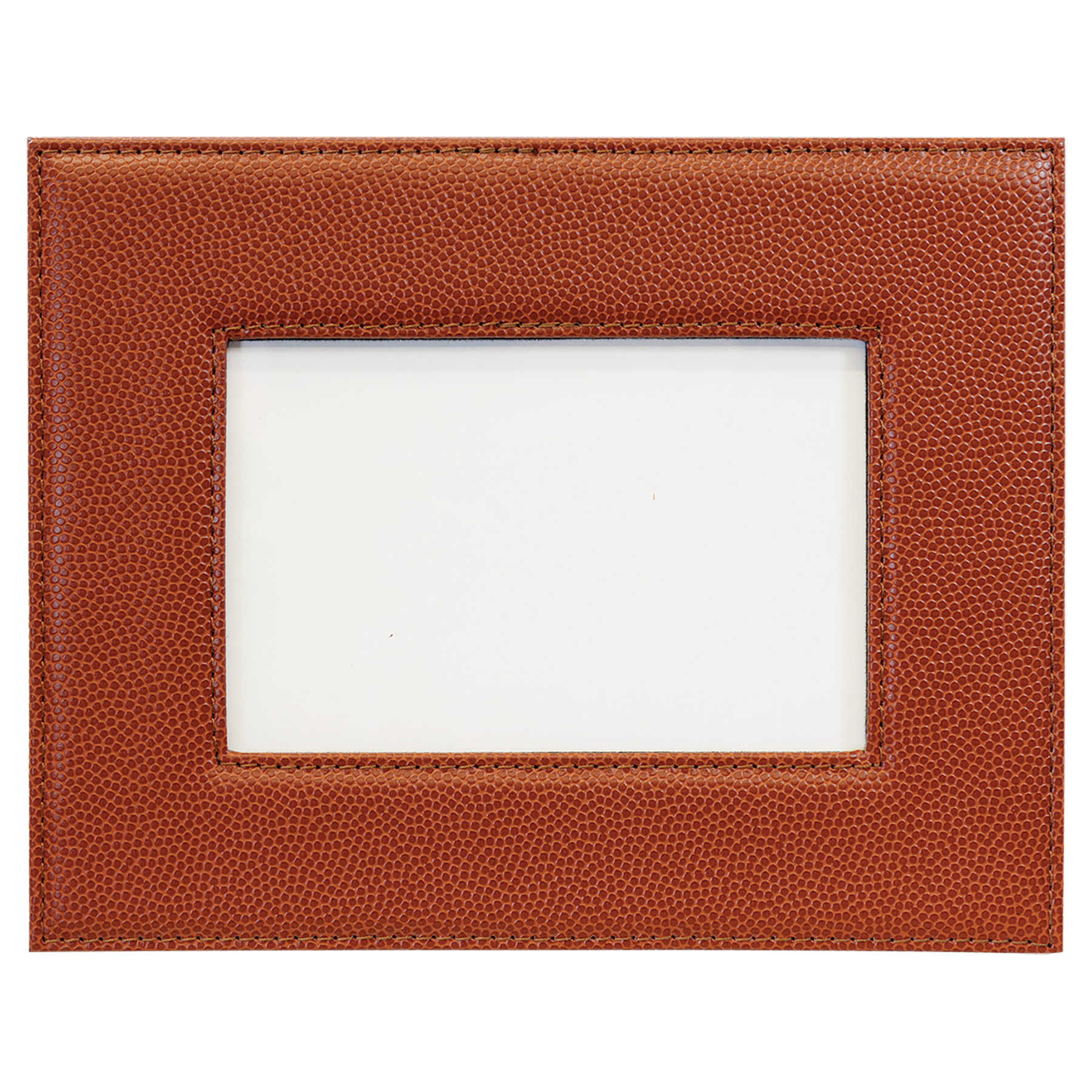 4" x 6" Basketball Leatherette Photo Frame – item LLF1946 image 2