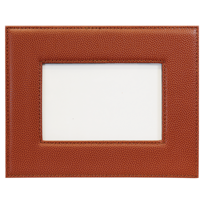 4" x 6" Basketball Leatherette Photo Frame – item LLF1946 image 2
