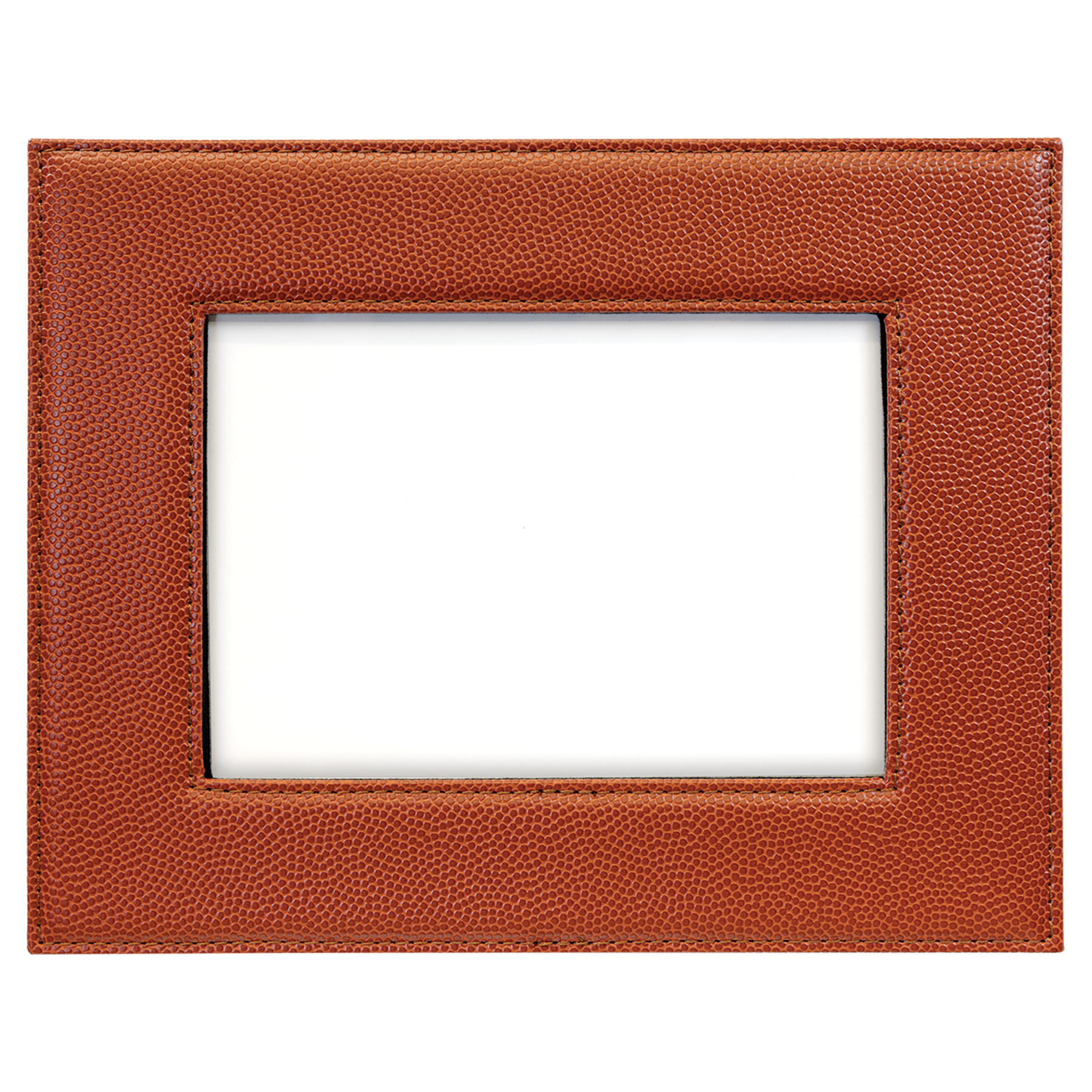 5" x 7" Basketball Leatherette Photo Frame – item LLF1957 image 2