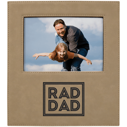 5" x 7" Light Brown Leatherette Photo Frame – item LLF30157 image 6
