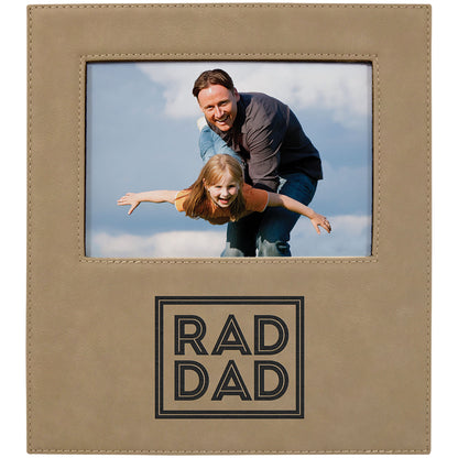 5" x 7" Light Brown Leatherette Photo Frame – item LLF30157 image 2