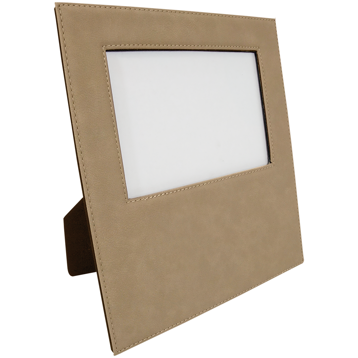 5" x 7" Light Brown Leatherette Photo Frame – item LLF30157 image 5