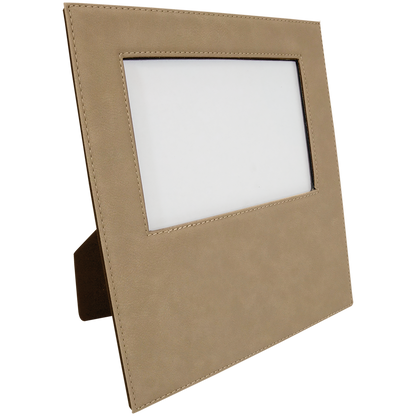 5" x 7" Light Brown Leatherette Photo Frame – item LLF30157 image 5