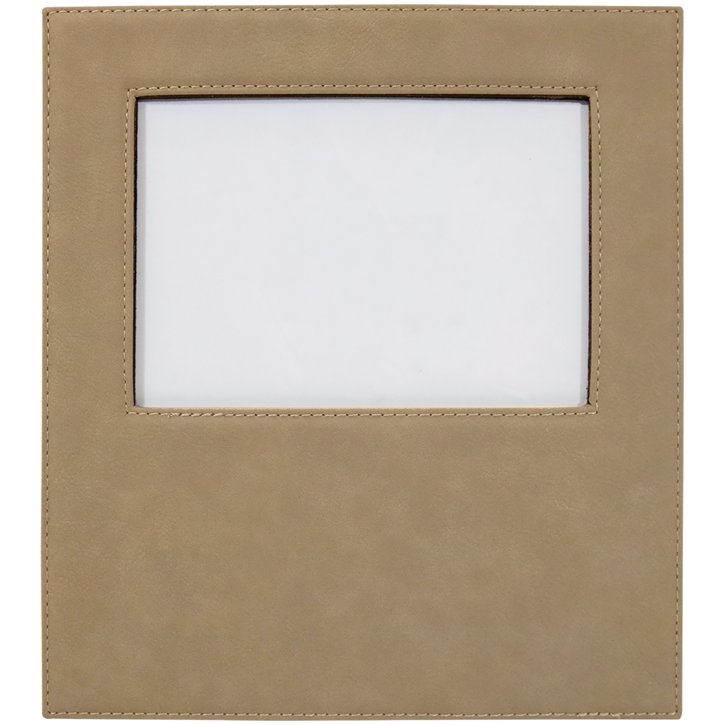 5" x 7" Light Brown Leatherette Photo Frame – item LLF30157 image 4