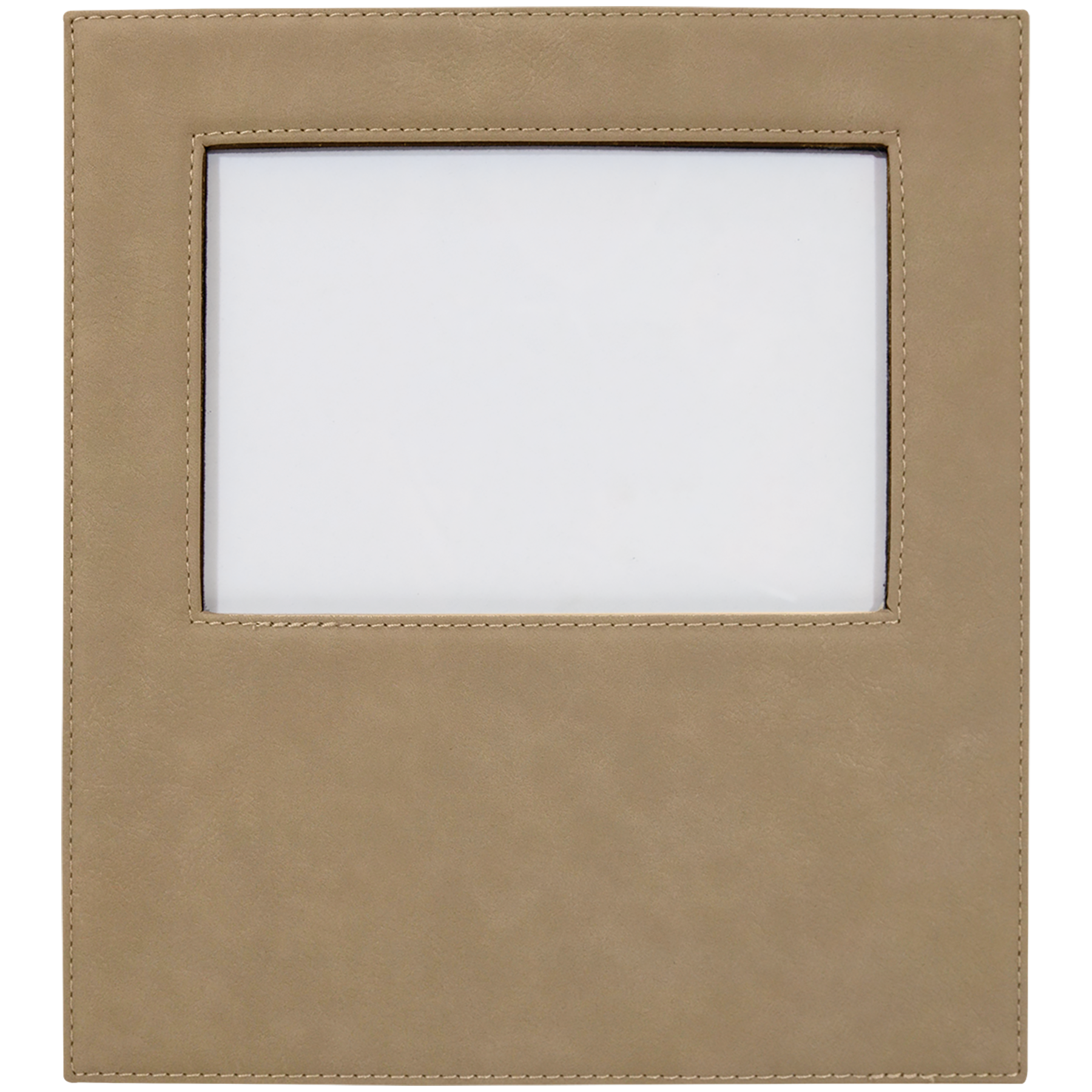 5" x 7" Light Brown Leatherette Photo Frame – item LLF30157 image 4