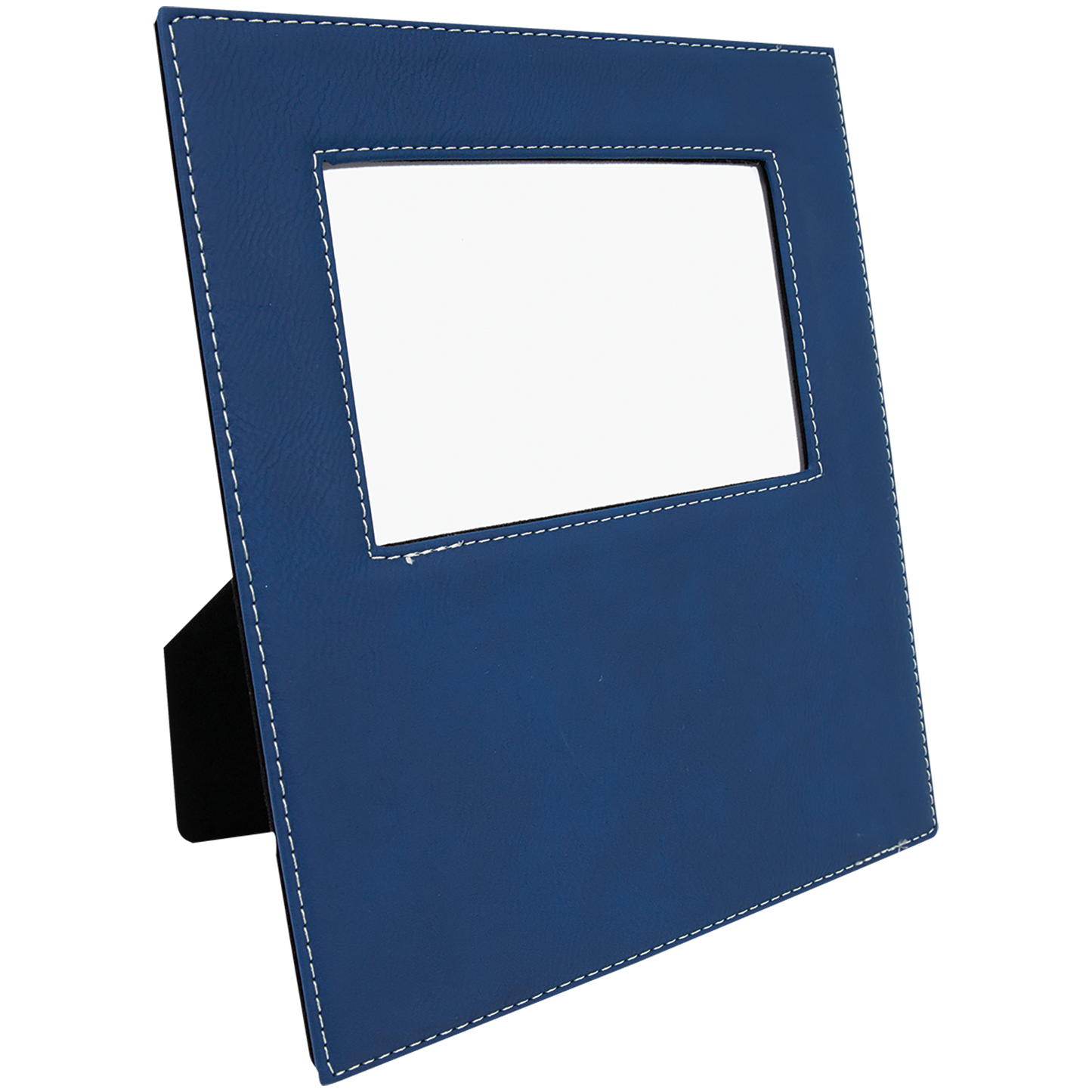4" x 6" Blue/Silver Leatherette Photo Frame – item LLF31246 image 5