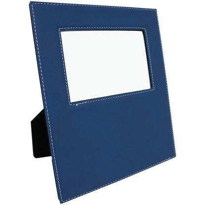 4" x 6" Blue/Silver Leatherette Photo Frame – item LLF31246 image 5