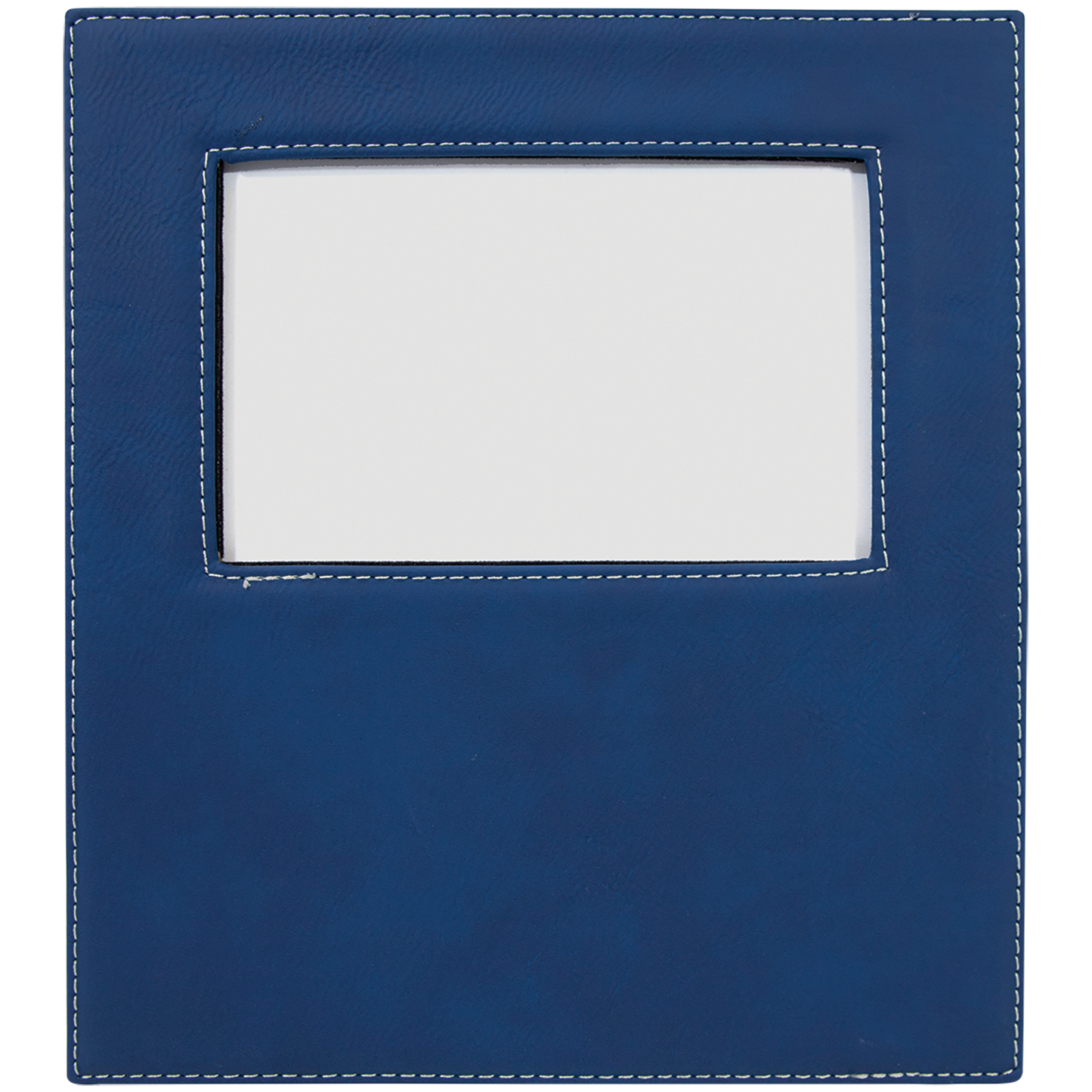 4" x 6" Blue/Silver Leatherette Photo Frame – item LLF31246 image 4