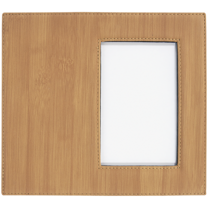 4" x 6" Bamboo Leatherette Photo Frame – item LLF31346 image 4