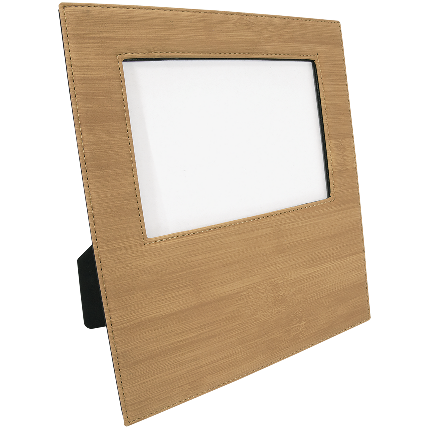 5" x 7" Bamboo Leatherette Photo Frame – item LLF31357 image 5
