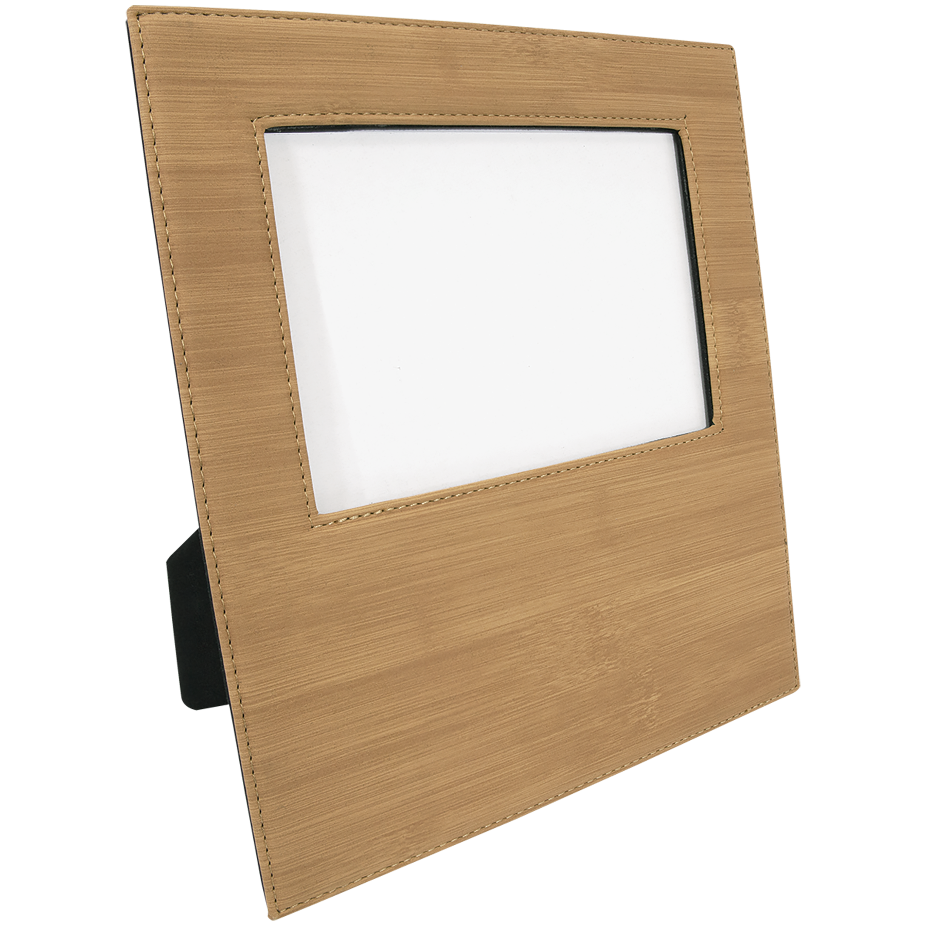 5" x 7" Bamboo Leatherette Photo Frame – item LLF31357 image 5