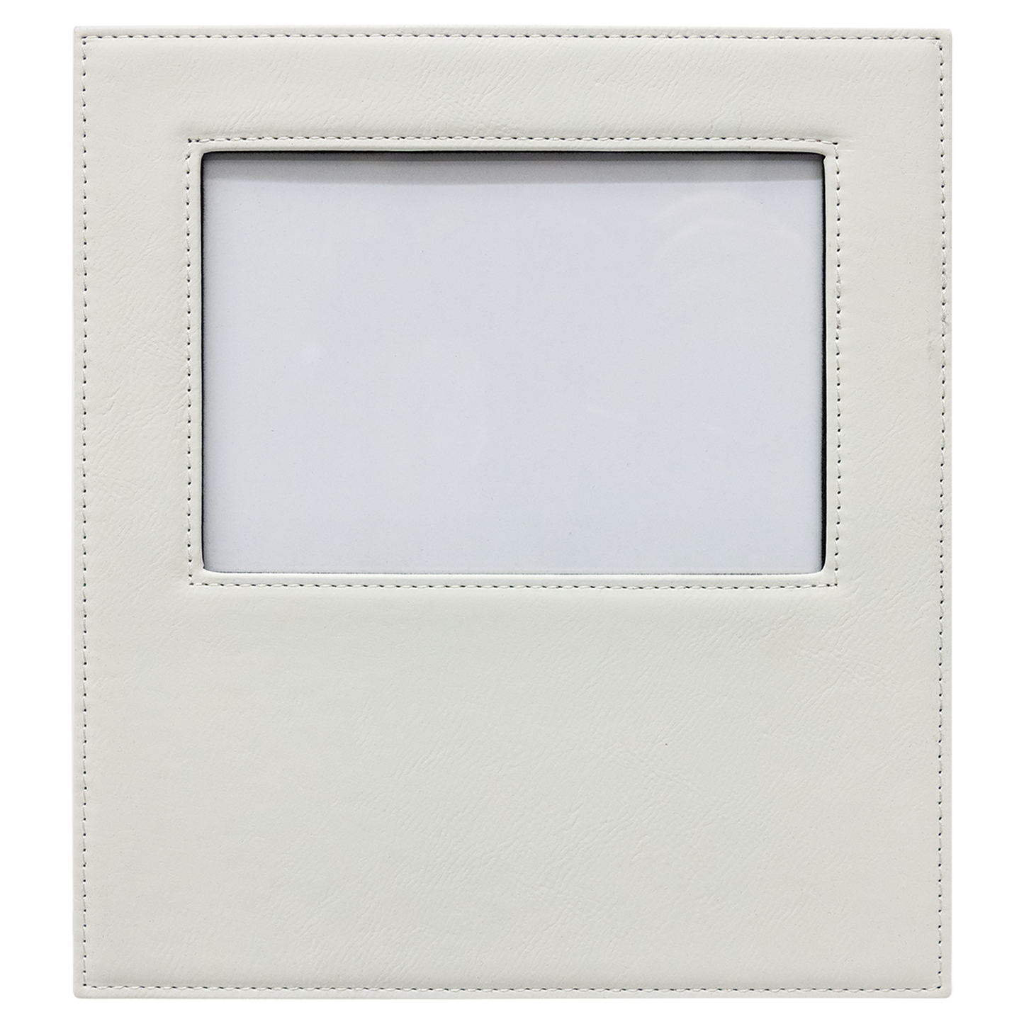 5" x 7" White Leatherette Photo Frame – item LLF31457 image 5