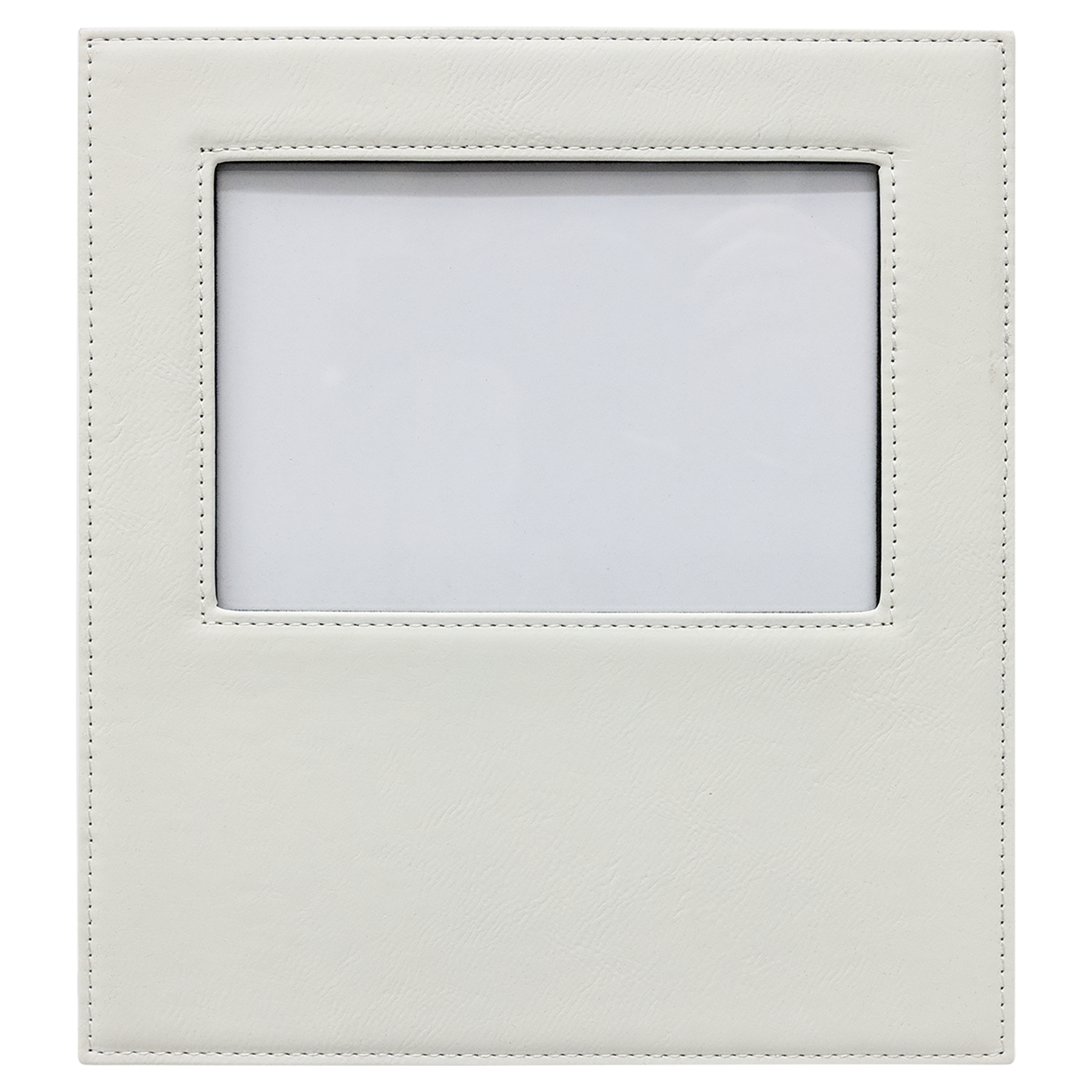 5" x 7" White Leatherette Photo Frame – item LLF31457 image 5