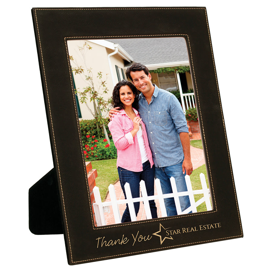 8" x 10" /Gold Leatherette Photo Frame – item LLF3810A image 3