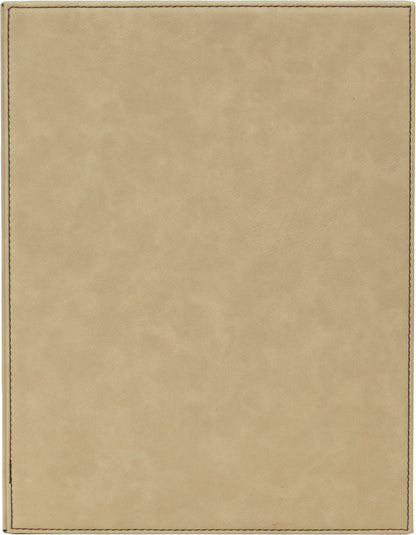 10.5" x 13" Light Brown Leatherette Award Plaque – item LLP11013 image 2