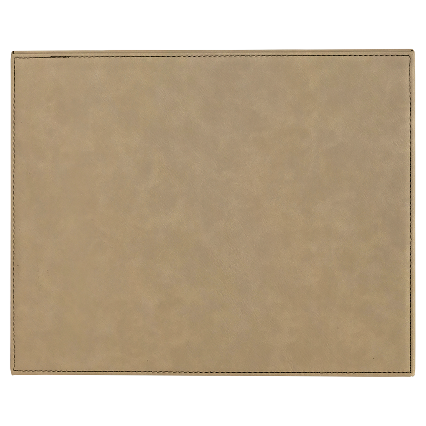 10.5" x 13" Light Brown Leatherette Award Plaque – item LLP11013 image 3
