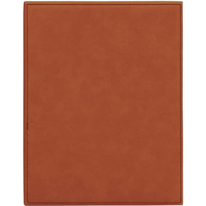 7" x 9" Leatherette Award Plaque – item LLP479