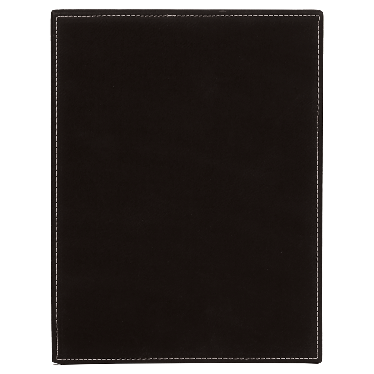 10.5" x 13" Black/Silver Leatherette Award Plaque – item LLP61013 image 3
