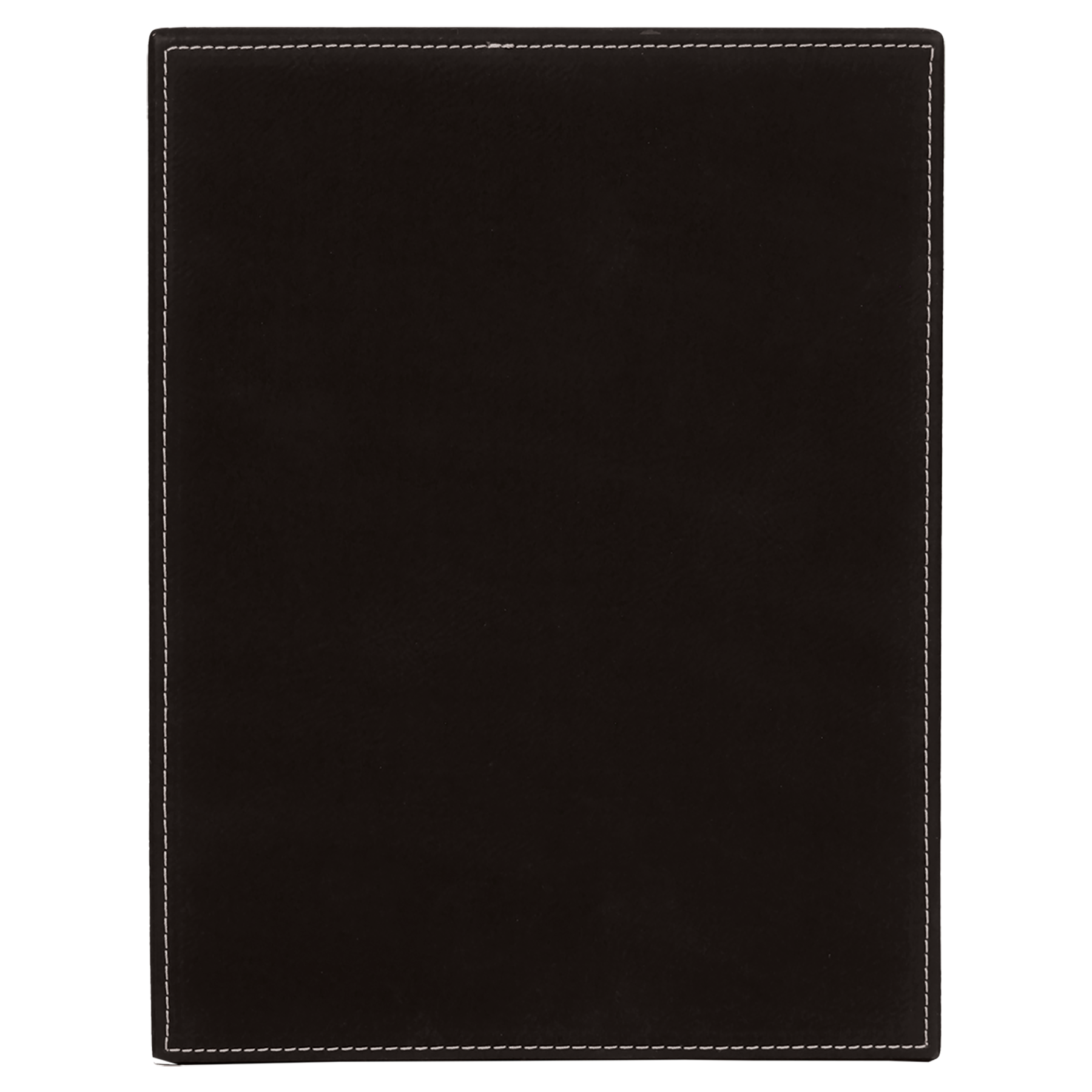 10.5" x 13" Black/Silver Leatherette Award Plaque – item LLP61013 image 3