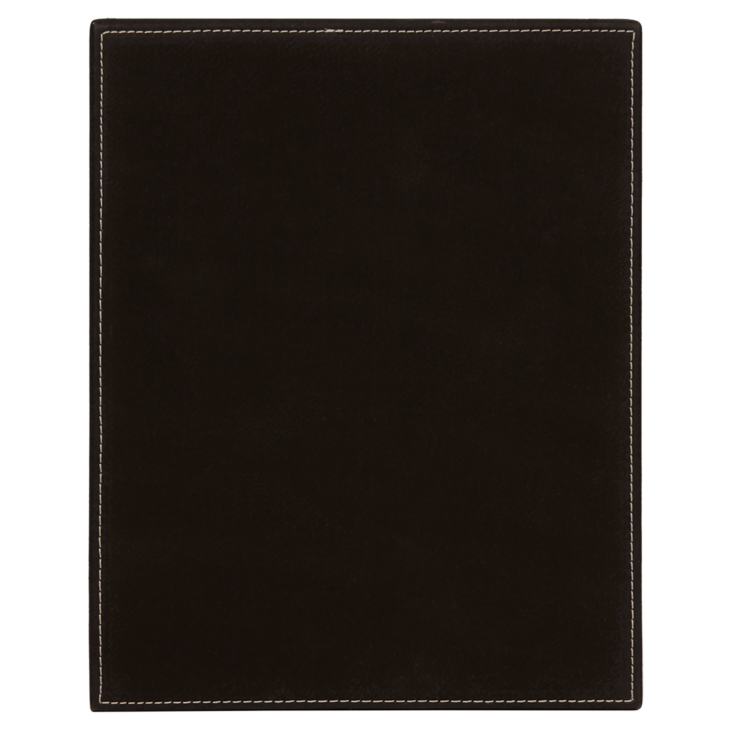 8" x 10" Black/Silver Leatherette Award Plaque – item LLP6810 image 3