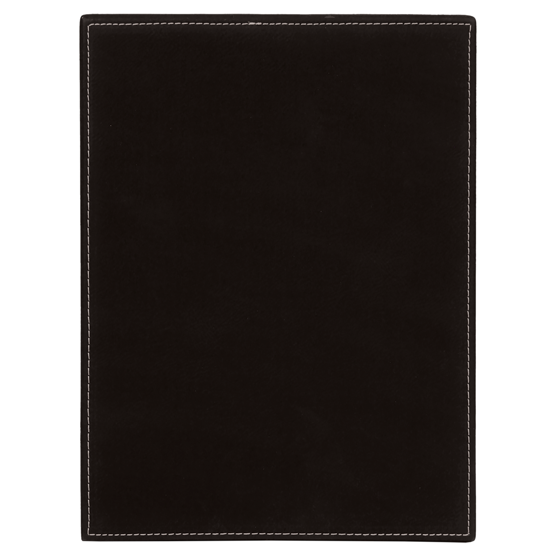 9" x 12" Black/Silver Leatherette Award Plaque – item LLP6912 image 3