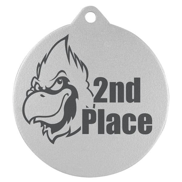 2" Laserable Medal – item LMD201 image 2