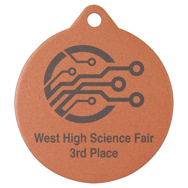 2.75" Laserable Medal – item LMD301 image 3