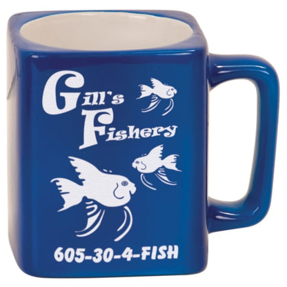 8 oz. Ceramic Square LazerMug – item LMG1 image 2