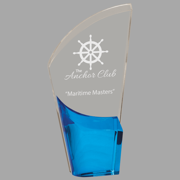 8.5" Lunar Acrylic Award – item LNA12BU image 2
