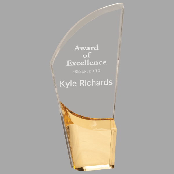 9.5" Lunar Acrylic Award – item LNA21GD
