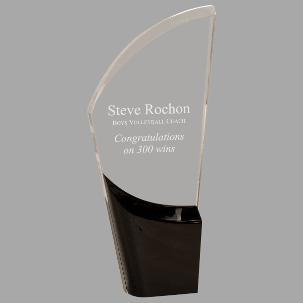 9.5" Lunar Acrylic Award – item LNA24BK image 3