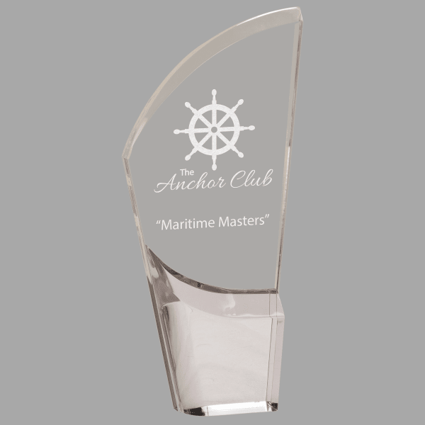 9.5" Mirror Lunar Acrylic Award – item LNA25MRR