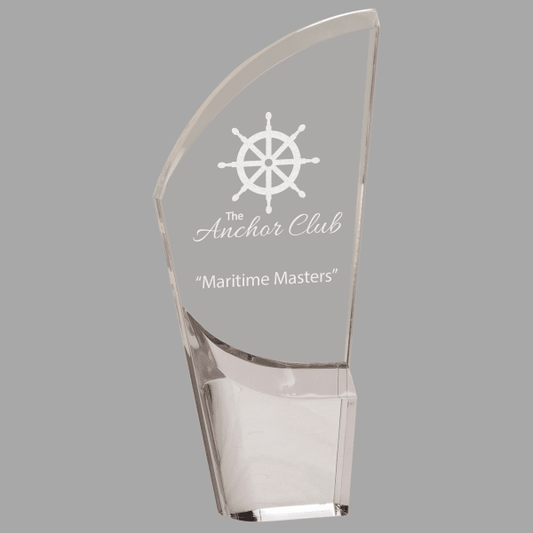 9.5" Mirror Lunar Acrylic Award – item LNA25MRR