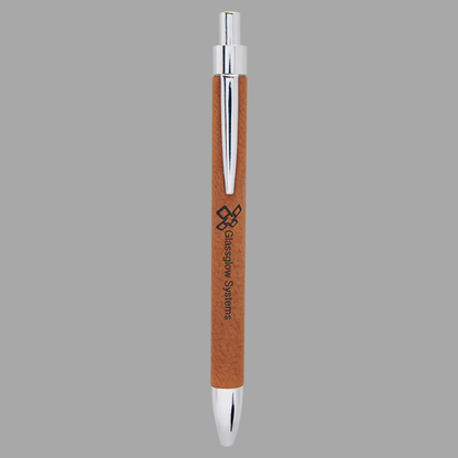 Rawhide Laserable Leatherette Pen – item LP454 image 2